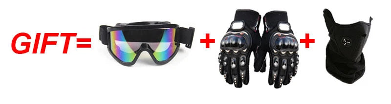 New Fashion Cross Off-road Full Face Motorcycle Helmet Go-kart ATV with Gift Goggles Gloves New Pattern Motocross Riding Helmets