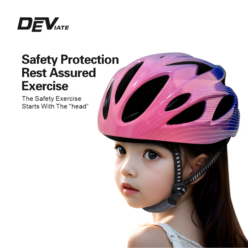 CE EN 1078 Kids Style MTB Helmet with Sun Visor Adjustable Bicicleta Helmets for Bicycle Cycling Climbing and Riding