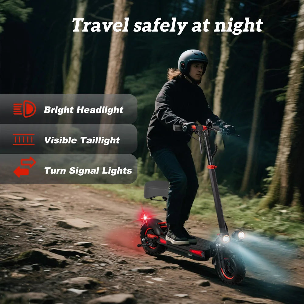 FREEBOY EU US  Adult Electric Scooter | EU US Warehouse | 11Inch 48V18AH Dual Suspension Folding E-Scooter