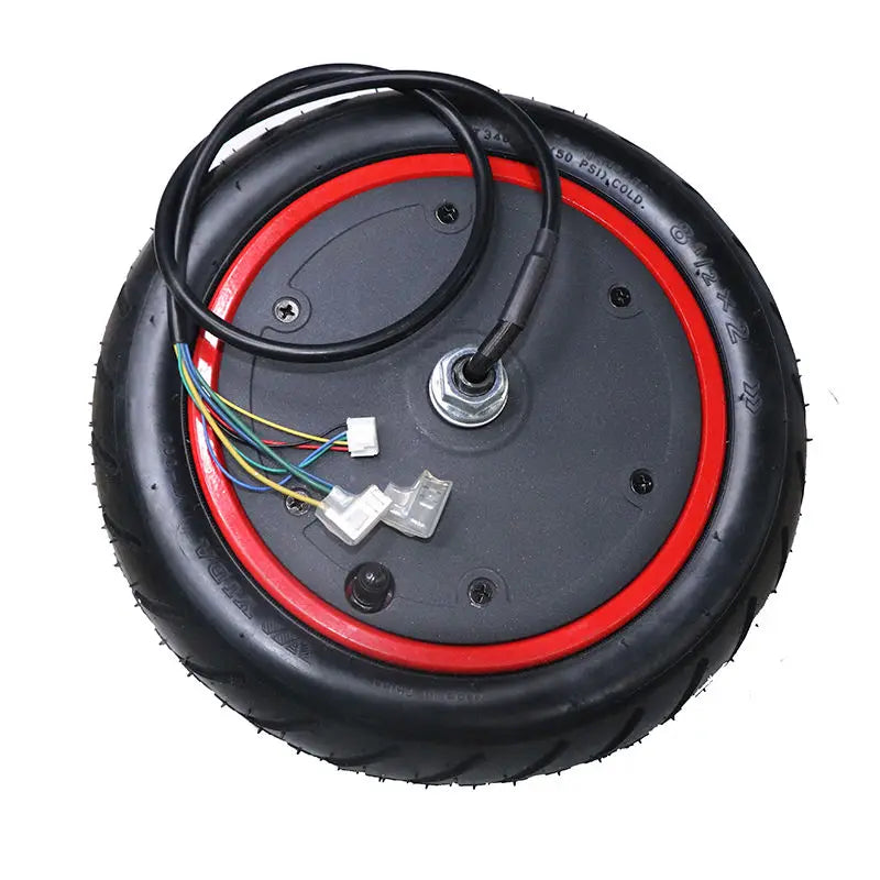 New Image EU Stock 36V 350W for MI M365 Pro Accessories E-Scooter Motor Hub and Wheel Tires Scooter Parts Electric Scooter Motor