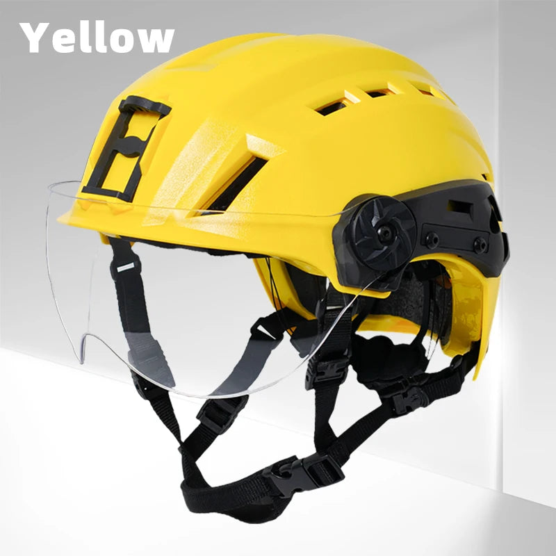 OSCR Dual Sport SAR Helmet with VAS Shroud Nylon ARC Rail & ABS Body TB1452 Hard Usage Safety Helmet