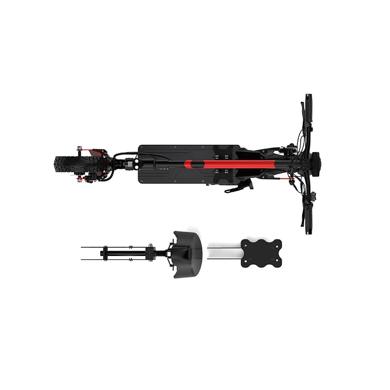 Waterproof IPX4 E-Scooter 10" 500W 48V 15.6AH All Terrain Electric Scooter 25km/h 70km Range CE Certified for Urban & Off Road