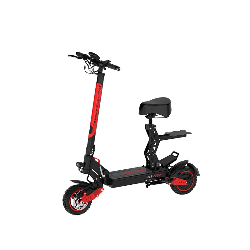 Waterproof IPX4 E-Scooter 10" 500W 48V 15.6AH All Terrain Electric Scooter 25km/h 70km Range CE Certified for Urban & Off Road