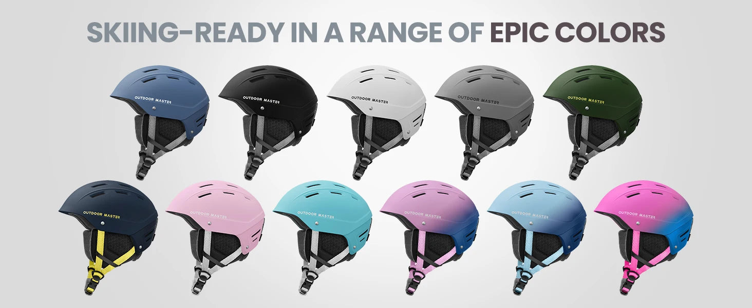 OutdoorMaster Wholesale CE Certificated Kelvin 2 Snowboard Mips Ski Helmet