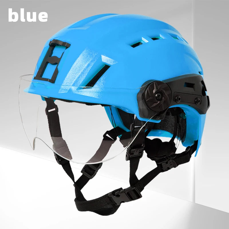 OSCR Dual Sport SAR Helmet with VAS Shroud Nylon ARC Rail & ABS Body TB1452 Hard Usage Safety Helmet