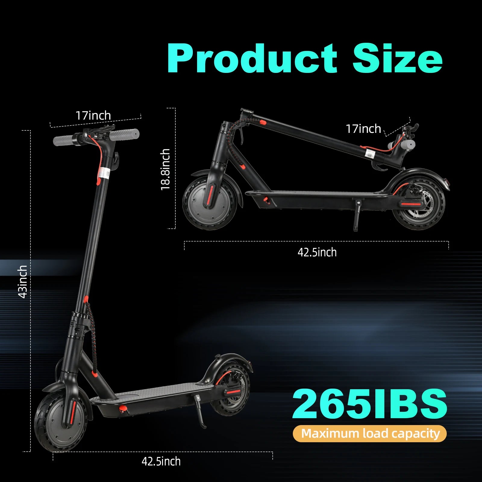 Hot Sale EU/US Warehouse 30km Long Range Foldable Brushless Lithium Battery Waterproof Electric Scooter