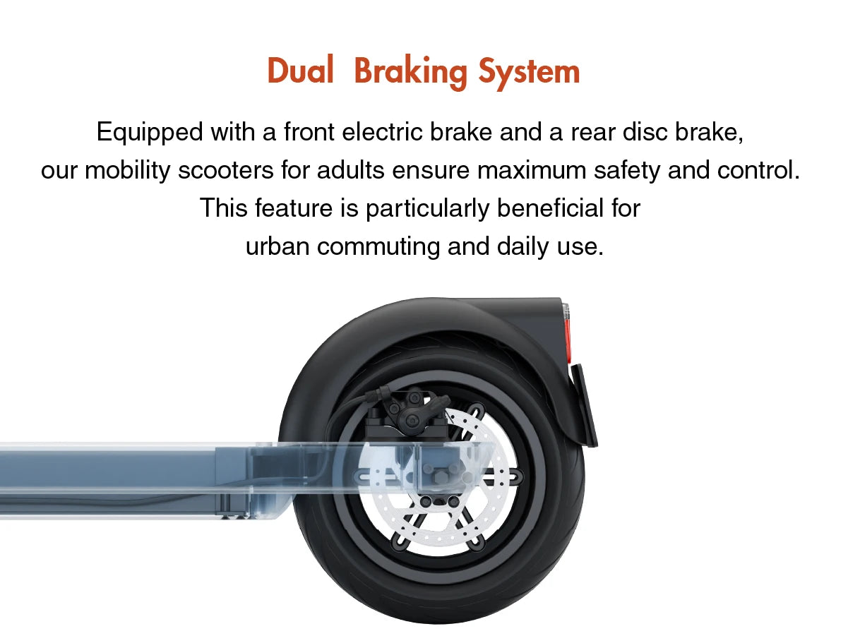 EU Warehouse Street Legal Adult 36V Folding Electric Scooter Front Wheel Drive Adult Electric Scooter With COC