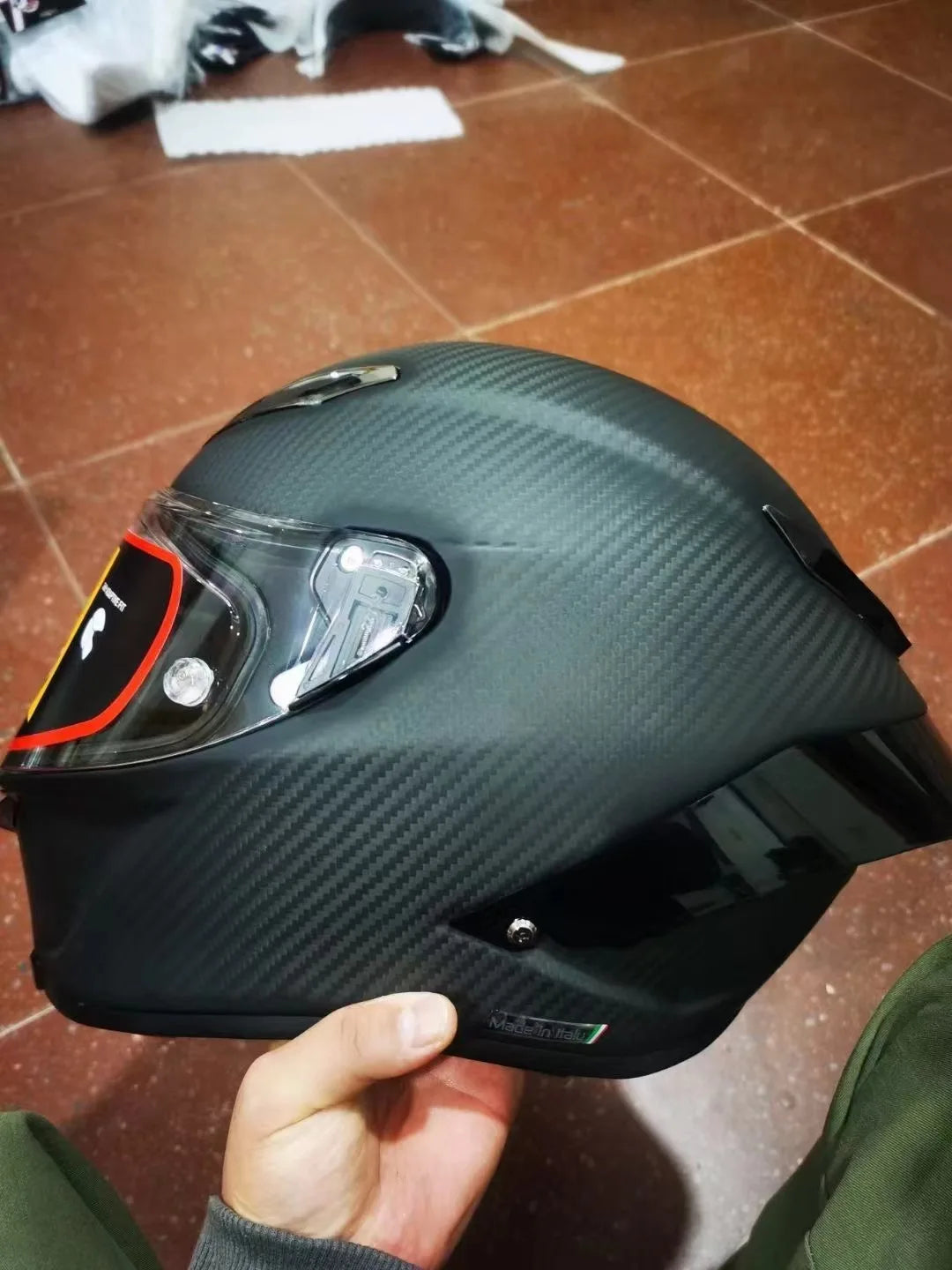 Carbon Fiber Wholesale  Full Face Bike Motorcycle Helmets Season for Motorcycle Racing Driving Helmet