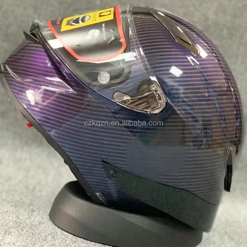 Carbon Fiber Wholesale  Full Face Bike Motorcycle Helmets Season for Motorcycle Racing Driving Helmet