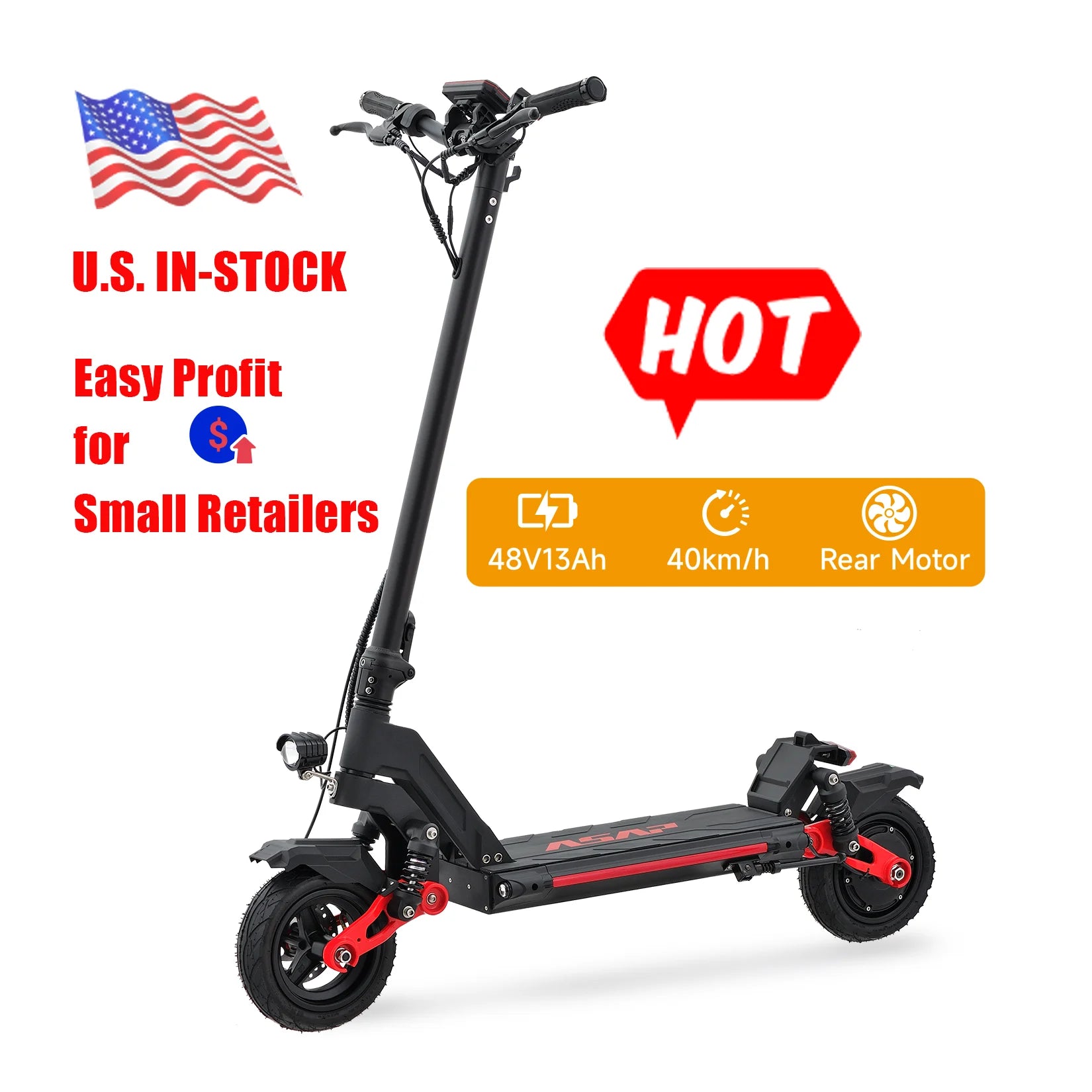 ASAP9 48V 500W Electric Scooter 9 Inch Tires Fast Delivery Foldable Adult Commuter EU US Stock Free Shipping E-scooter